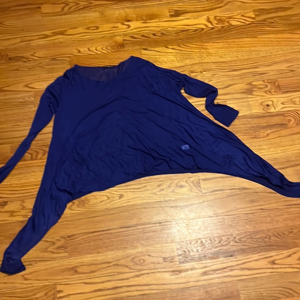 🌀Kerisma size Large in cobalt blue, very thin lightweight  sweater